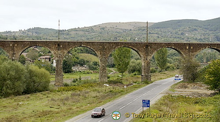 On the road in Bulgaria